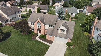 Front high view