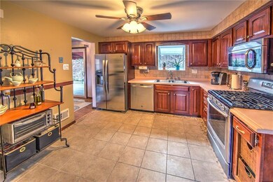 Large kitchen with room for a breakfast nook or mo