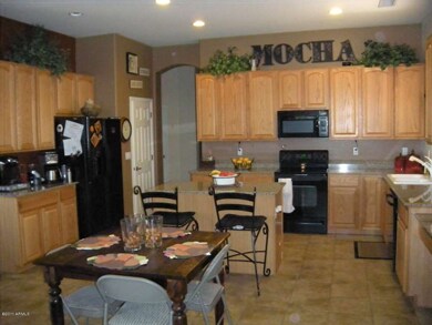 Huge Island Kitchen