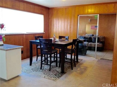 Very spacious dining room with tons of natural lig