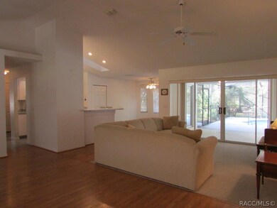 View from entry to great room