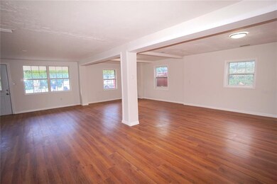 Living room, family room & dinning room.