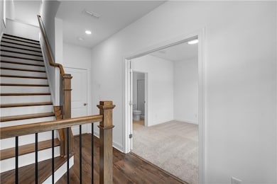 Nice wide foyer as you enter the terrace level.