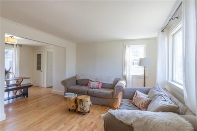 Wood floors have been redone and the...