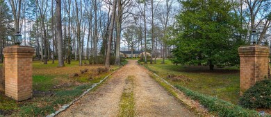 Stately entrance off Old Gun Road