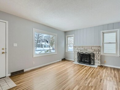 Living Room with Fireplace