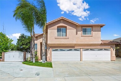 Expansive 4 car garage with easy access RV parking