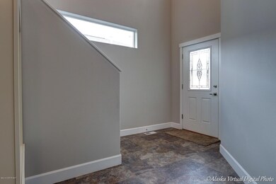 Spacious entry