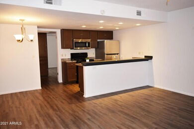 Kitchen from Living Room