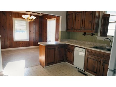 Kitchen into Dining Room