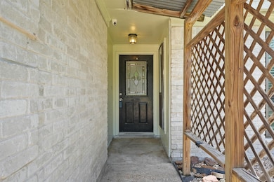 This photo shows an inviting front entrance with a