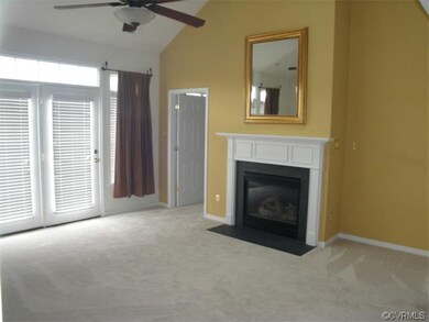 Great room with Vaulted Ceiling and Gas Fireplace