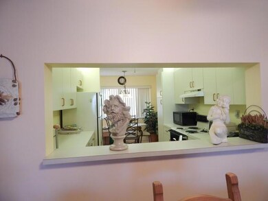 Pass thru to dining room