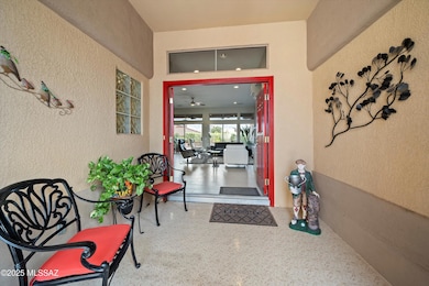 Gated Porch Entry