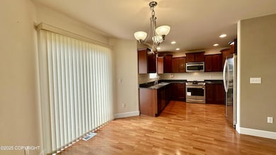 Kitchen view from dining area