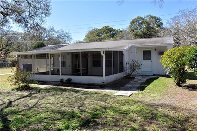 large screened lanai