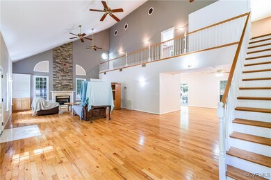 View of unfurnished living room
