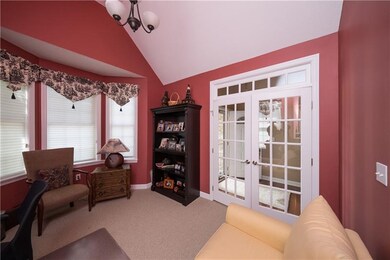Lovely Den With French Doors