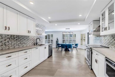 Kitchen featuring sink, stainless steel appliances