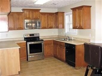 New appliances, tiled  floors, and plentiful cabin