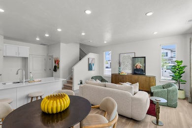 photo is of model home