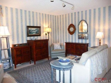 Another living room view.  Walls have been painted