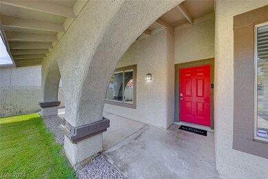 Welcoming front porch