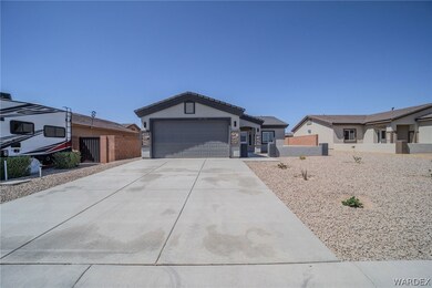 Ranch-style house with a garage