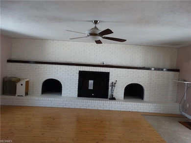 Family room fire place