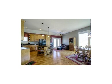 GORGEOUS HARDWOOD FLOORS IN KITCHEN