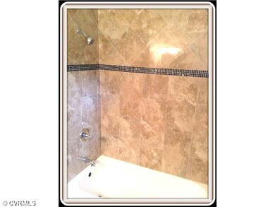 Bathroom - second bathroom with custom tile work.