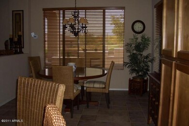 Dining area in kitchen