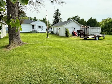 Back of property