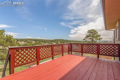 Large deck off the kitchen.