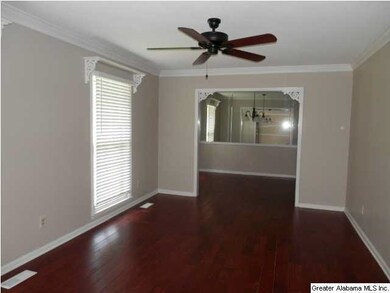 Living room with hardwood floors