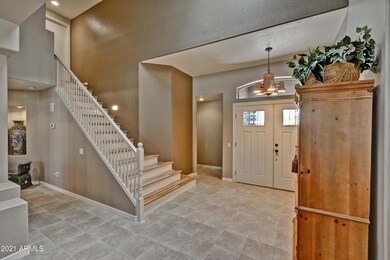 Wood covered stairway