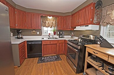 Inviting kitchen with plenty of space to cook.