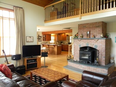 living room to kitchen