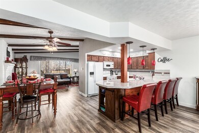 Convenient breakfast bar