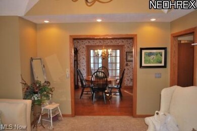 Formal living room looking toward formal dining ro