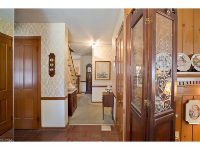 Greet your guests in the inviting entry