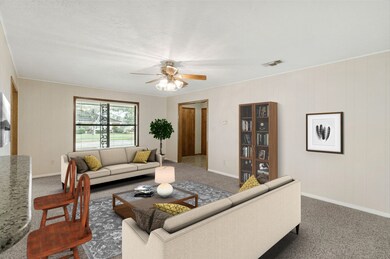 Family room with plenty of natural lighting ~