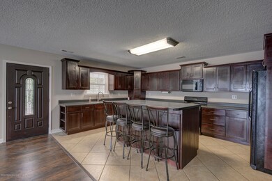 Kitchen View From Dining Room