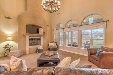 This great room is outstanding with beautiful view