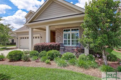 Front Porch w/ Meticulous Landscaping