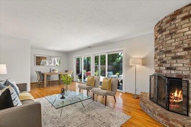 Bright and open living room.