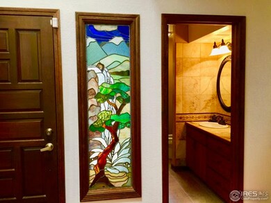 Stained Glass by front door