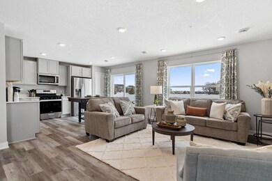 The simplicity of townhome living but the feel of a single-family home. Photo is of model home. Colors and options may vary. Ask Sales Agent for details.