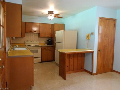 Door on the right leads to the full basement