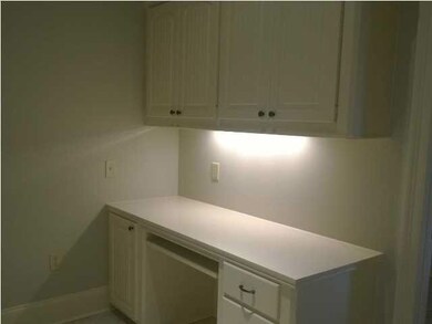 Built-In Computer Desk With Storage